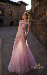 2 of 4 Terani 261P6695 Pink