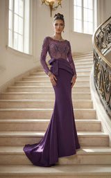 1 of 2 Terani 262M7293 Plum