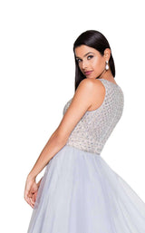 3 of 3 Terani 1811P5814 Silver/Nude