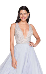 2 of 3 Terani 1811P5814 Silver/Nude