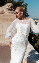 4 of 7 Tina Holly Couture BB016 White