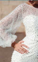 6 of 7 Tina Holly Couture BB016 White