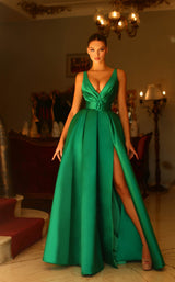 6 of 19 Tina Holly Couture BB209 Emerald Green