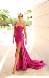 7 of 14 Tina Holly Couture TK553 Magenta