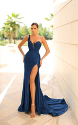 4 of 14 Tina Holly Couture TK553 Navy