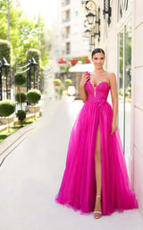 11 of 14 Tina Holly Couture TK554 Magenta