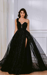 6 of 14 Tina Holly Couture TK554 Black