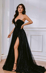 13 of 14 Tina Holly Couture TK554 Black