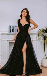 8 of 14 Tina Holly Couture TK554 Black