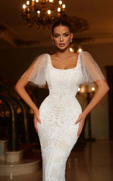 2 of 4 Tina Holly Couture TW111 White/White