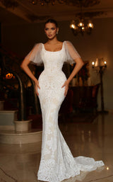 1 of 4 Tina Holly Couture TW111 White/White