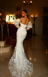 4 of 4 Tina Holly Couture TW121W Off White