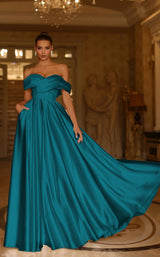 3 of 6 Tina Holly Couture TE207 Turquoise