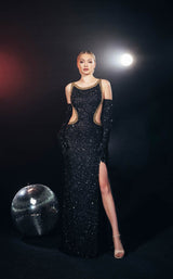 1 of 4 Chic and Holland ZAP120006 Black/Gold