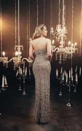 2 of 2 Chic and Holland ZRH440003 Nude/Silver