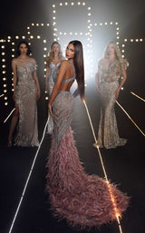 5 of 5 Chic and Holland ZRH440005 Nude-Silver-Mauve