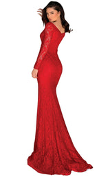 4 of 8 Clarisse 5134 Red