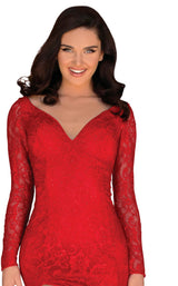 6 of 8 Clarisse 5134 Red