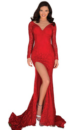 2 of 8 Clarisse 5134 Red
