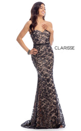 1 of 4 Clarisse 8017 Black-Nude