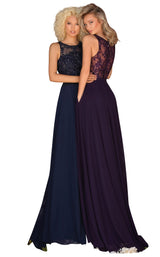 2 of 4 Clarisse 8025 Eggplant