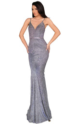 1 of 4 Clarisse 8097 Gunmetal-Royal