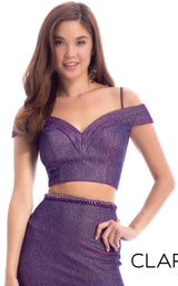 3 of 4 Clarisse 8148 Dark-Fuchsia
