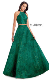 1 of 4 Clarisse 8229 Forest Green