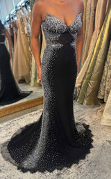 5 of 16 Jovani D5503 Black