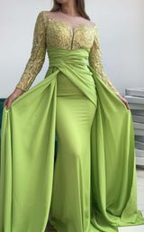 2 of 4 MNM Couture K3893 Pistachio