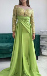 4 of 4 MNM Couture K3893 Pistachio