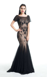 1 of 4 Jadore J5016 Black-Nude