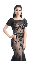 2 of 4 Jadore J5016 Black-Nude