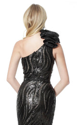 6 of 6 Jovani 56095BG Black