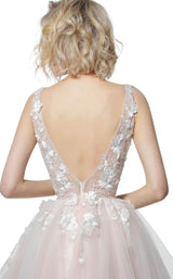 9 of 12 Jovani 63987 Off White/Blush