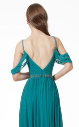 4 of 6 Jovani 66337 Emerald