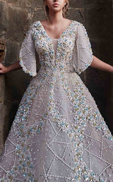 2 of 3 MNM Couture K3790 White