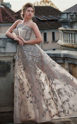 1 of 6 MNM Couture K3814 Beige