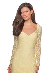 14 of 18 La Femme 28232 Pale Yellow
