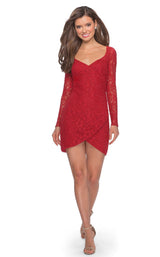 4 of 18 La Femme 28232 Red