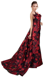 2 of 4 MNM Couture N0355 Black/Red