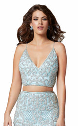 9 of 12 Primavera Couture 3321 Dress Powder Blue