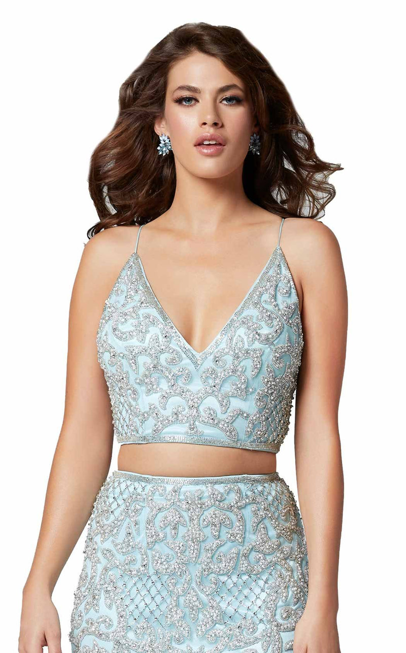 Primavera Couture 3321 Dress Powder Blue