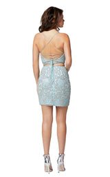 4 of 12 Primavera Couture 3321 Dress Powder Blue