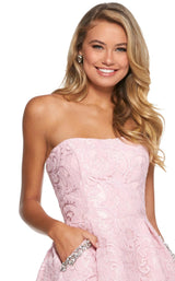 7 of 12 Sherri Hill 53002 Blush