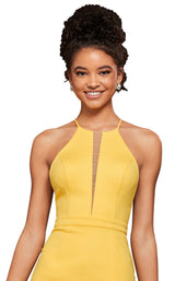 8 of 12 Sherri Hill 53069 Yellow