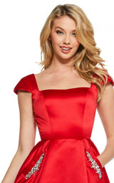 6 of 8 Sherri Hill 53211 Red