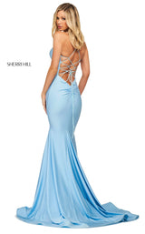 3 of 8 Sherri Hill 53879 Light Blue