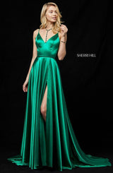 3 of 5 Sherri Hill 52119 Emerald