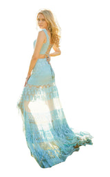 15 of 30 Sherri Hill 52472 Aqua